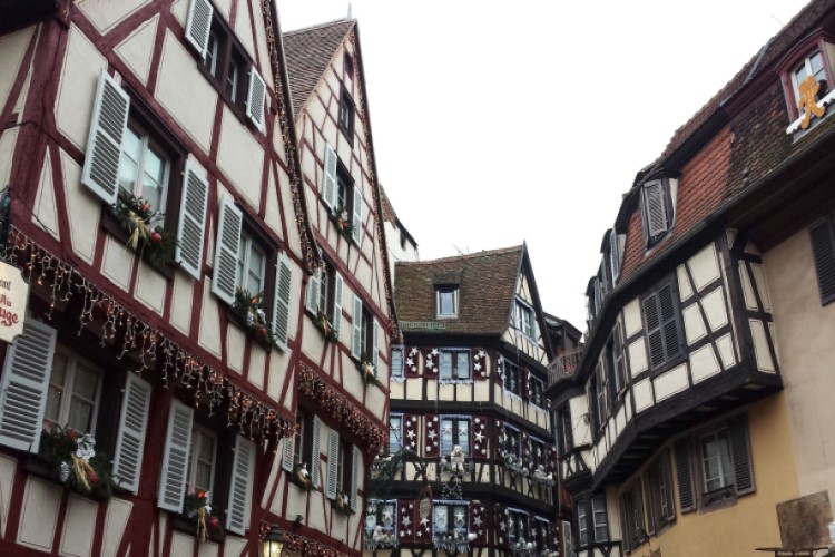 Strasbourg during Christmas time